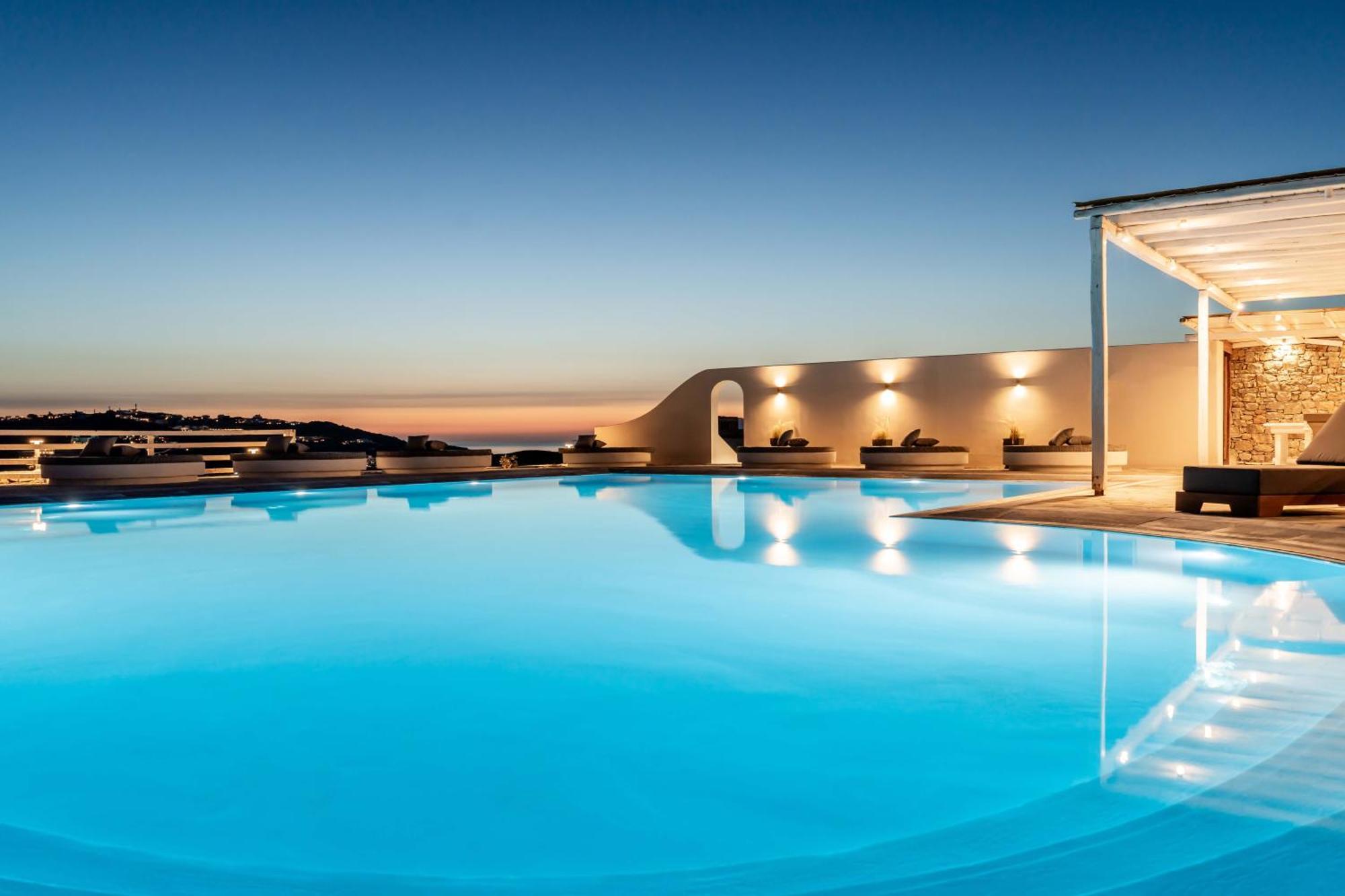 Philosophy Of Mykonos Boutique Hotel Mykonos Town Екстер'єр фото