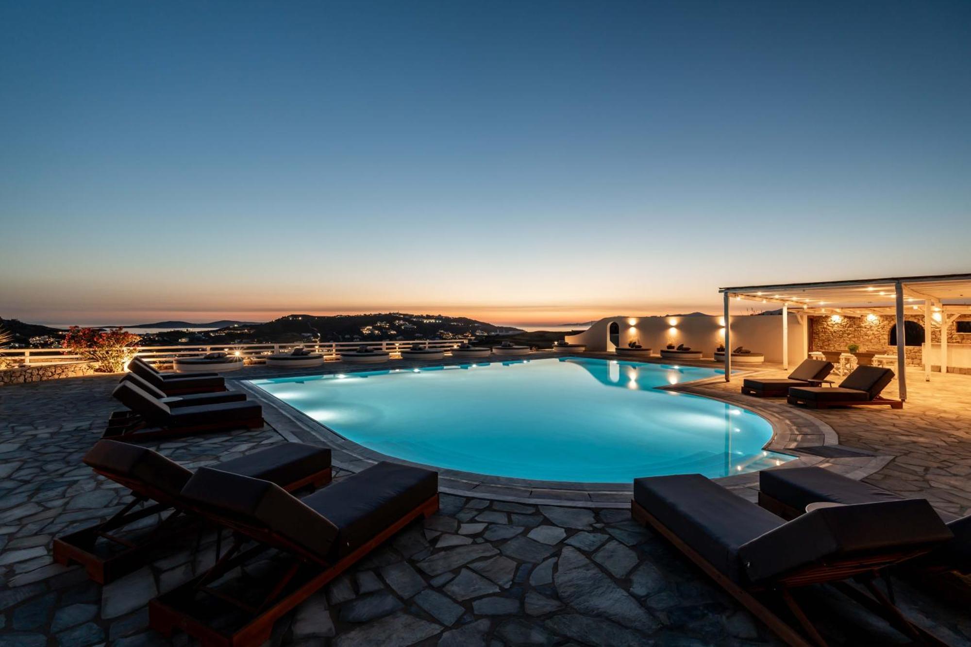Philosophy Of Mykonos Boutique Hotel Mykonos Town Екстер'єр фото