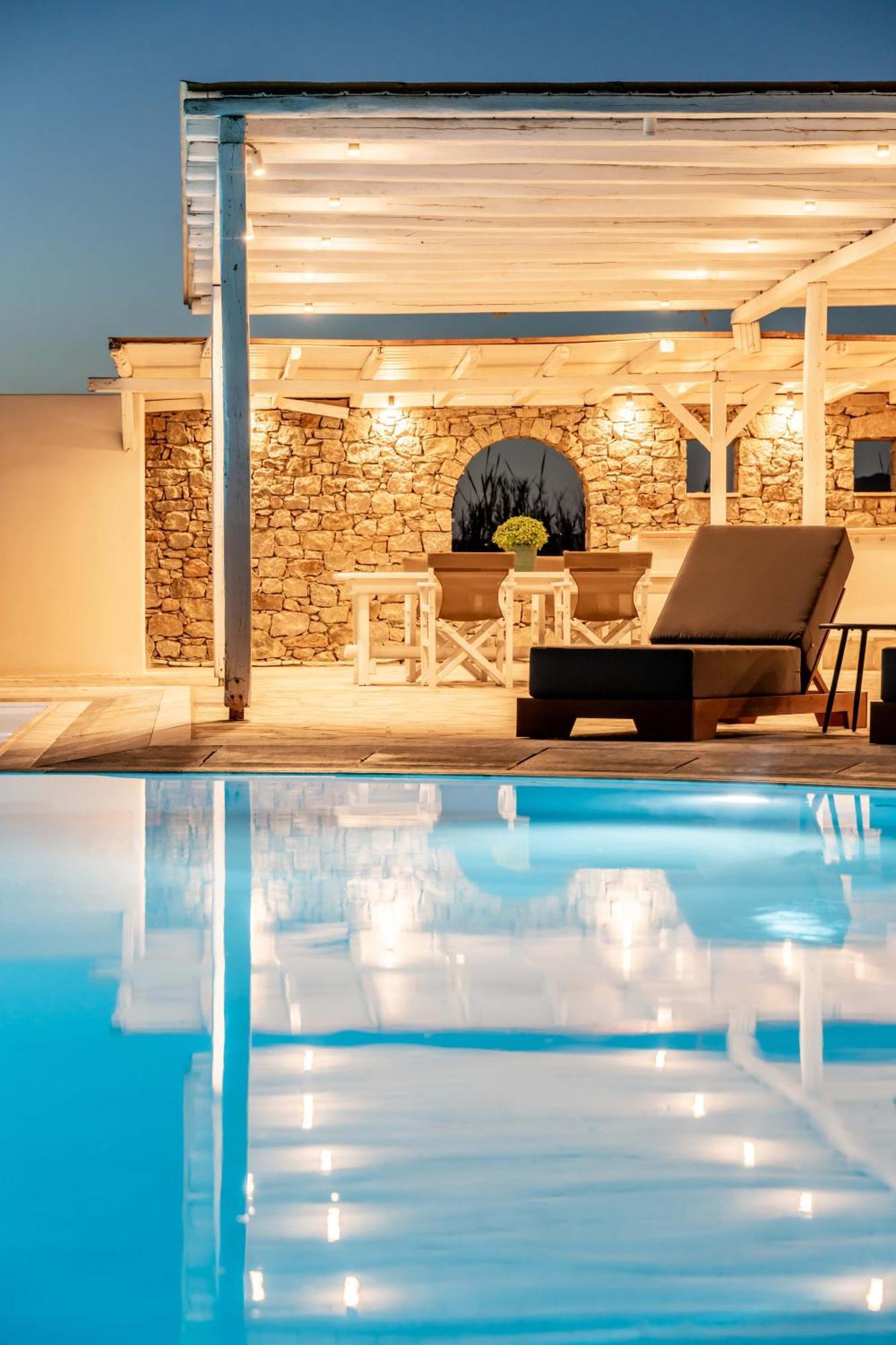 Philosophy Of Mykonos Boutique Hotel Mykonos Town Екстер'єр фото