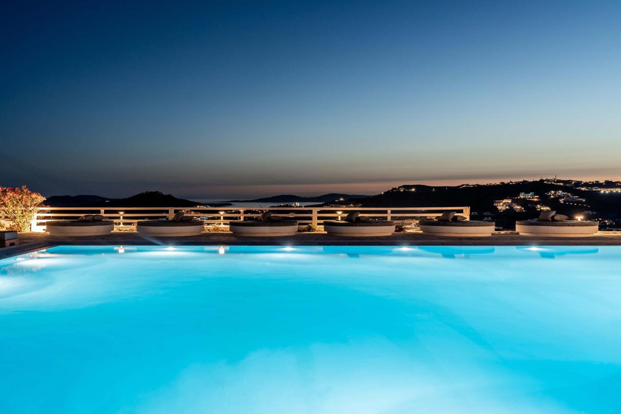 Philosophy Of Mykonos Boutique Hotel Mykonos Town Екстер'єр фото